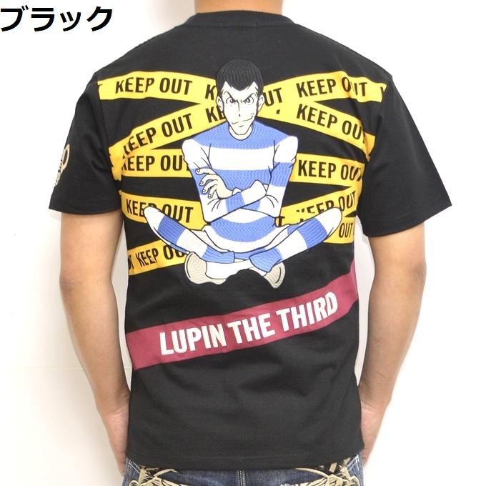 ルパン三世 LPN-2101 半袖Tシャツ 天竺半袖TEE KEEP OUT LUPIN THE