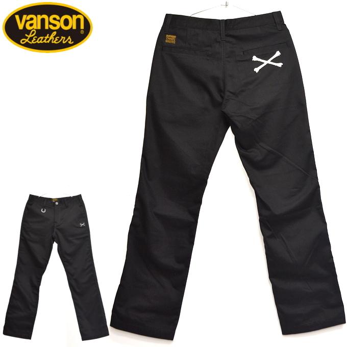 バンソン VANSON NVBL-101JP チノパン ブラック色 ワークパンツ チノパンツ 国産 バイカー バイク メンズ  :nvbl-101jpblack:アメリカンバース Yahoo!店 - 通販 - Yahoo!ショッピング