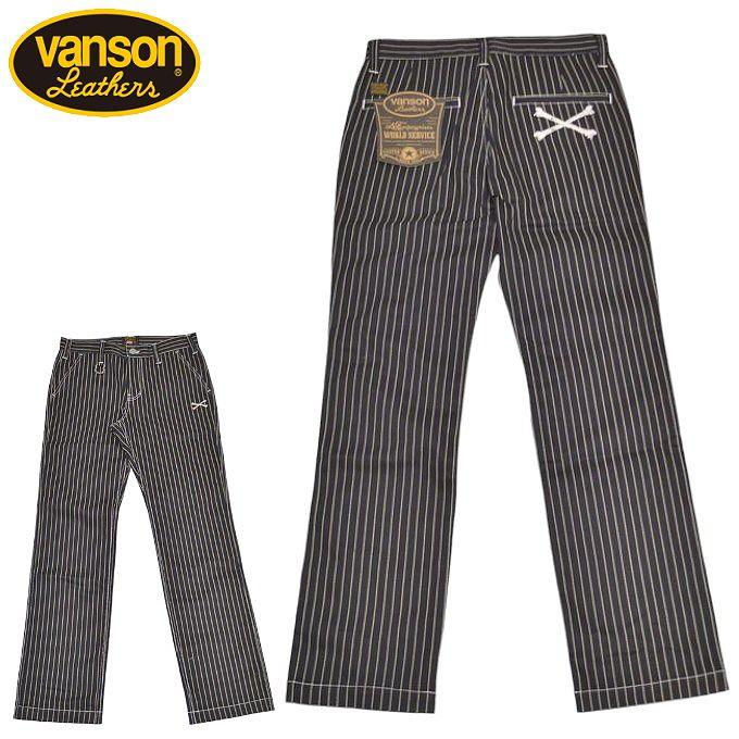 VANSON ウォバッシュパンツ VANSON（バンソン） VANSON NVBL-101 ツイルパンツ ウォバッシュ色