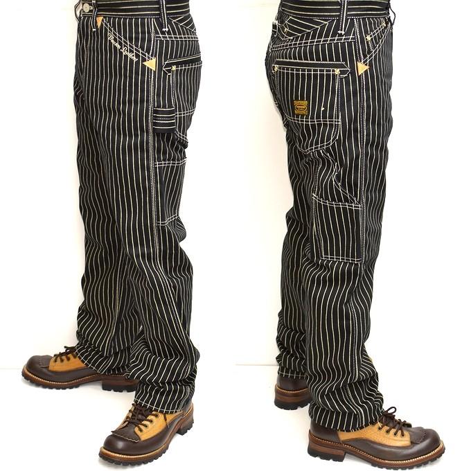 VANSON（バンソン） デニムペインターパンツ 日本製 NVBL-301