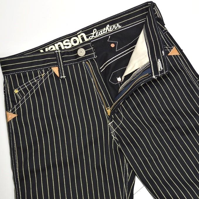 VANSON（バンソン） デニムペインターパンツ 日本製 NVBL-301