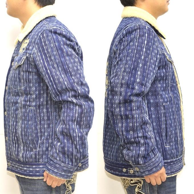 VANSON（バンソン） VANSON NVJK-2006 刺し子×ボアジャケット メンズ