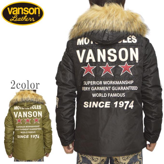 VANSON（バンソン） VANSON NVJK-2305 ミドルレングス N3-B フライト