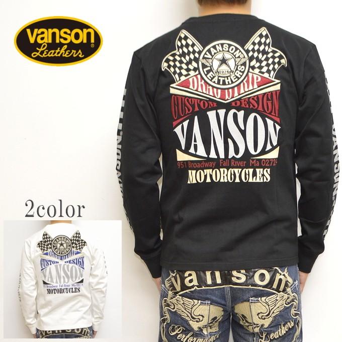 バンソン VANSON NVLT-917 天竺 長袖Ｔシャツ ロンＴ メンズ｜americanbass