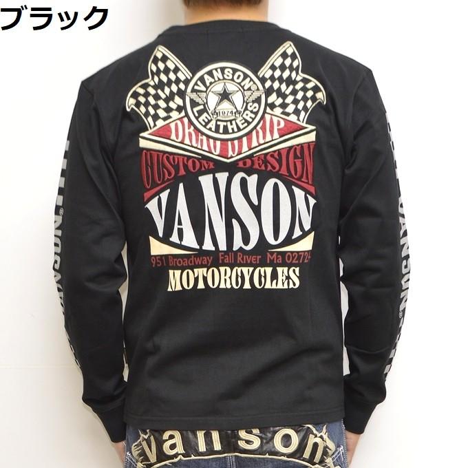 バンソン VANSON NVLT-917 天竺 長袖Ｔシャツ ロンＴ メンズ｜americanbass｜02