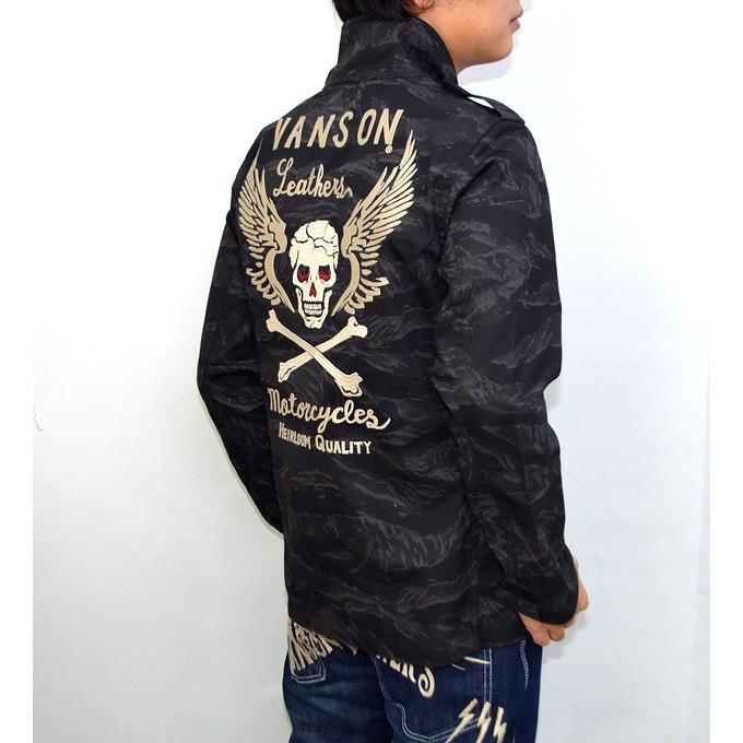 VANSON（バンソン） VANSON NVSL-611 M-65シャツ 長袖シャツ 