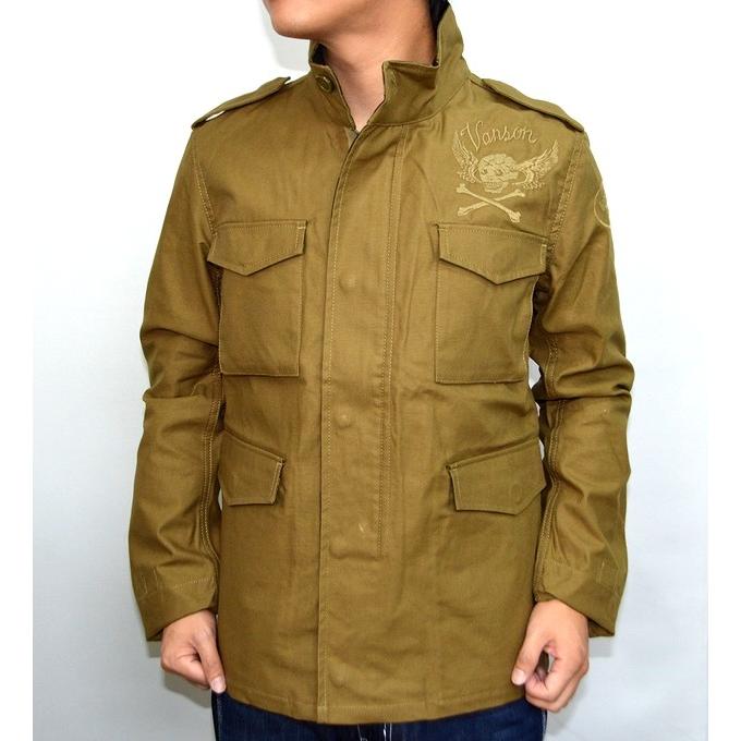 VANSON（バンソン） VANSON NVSL-611 M-65シャツ 長袖シャツ