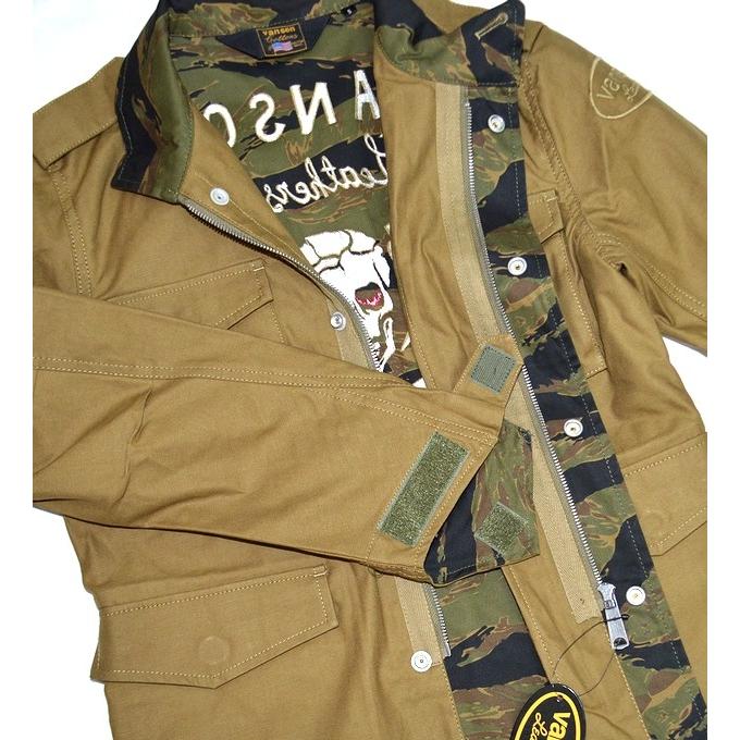 VANSON（バンソン） VANSON NVSL-611 M-65シャツ 長袖シャツ
