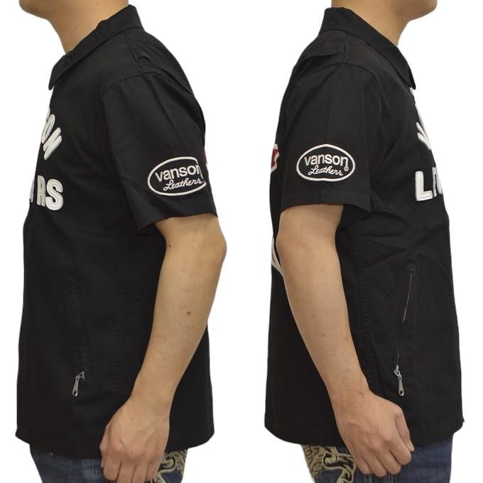 VANSON（バンソン） VANSON NVSS-2405 50周年記念 レザー使い ジップ