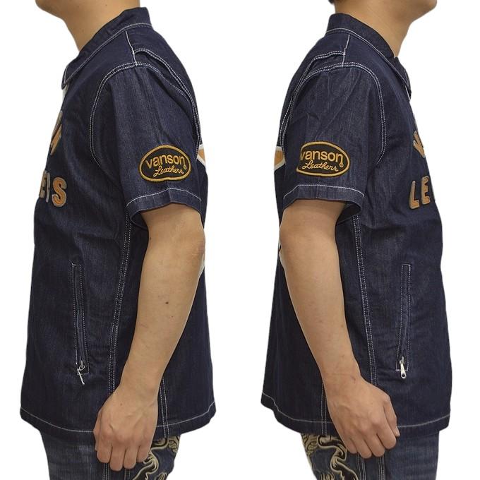 VANSON（バンソン） VANSON NVSS-2405 50周年記念 レザー使い ジップ