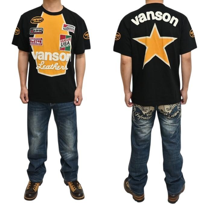 VANSON（バンソン） VANSON NVST-2615 プレミアムライン 半袖Tシャツ