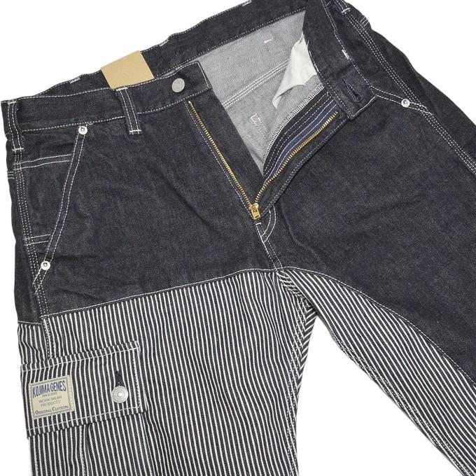 児島ジーンズ KOJIMA GENES RNB-1117 クォーター コンボパンツ デニム