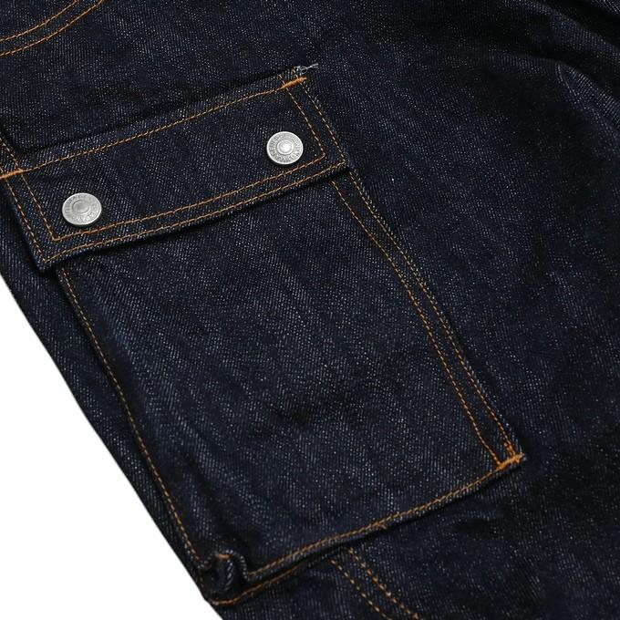 児島ジーンズ KOJIMA GENES RNB-1127 デニムカーゴパンツ インディゴ