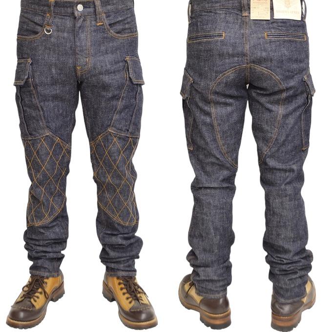 児島ジーンズ KOJIMA GENES RNB-117 13oz ダブルニー カーゴ 児島ジーンズ KOJIMA GENES RNB-117 13oz ダブルニー カーゴ