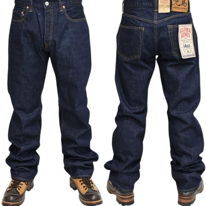 児島ジーンズ KOJIMA GENES S-102R 14oz デニム パンツ セルビッチ