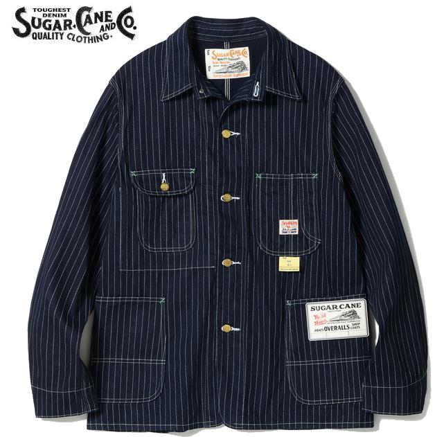 SUGAR CANE シュガーケーン SC15658 9oz. ウォバッシュ ストライプ