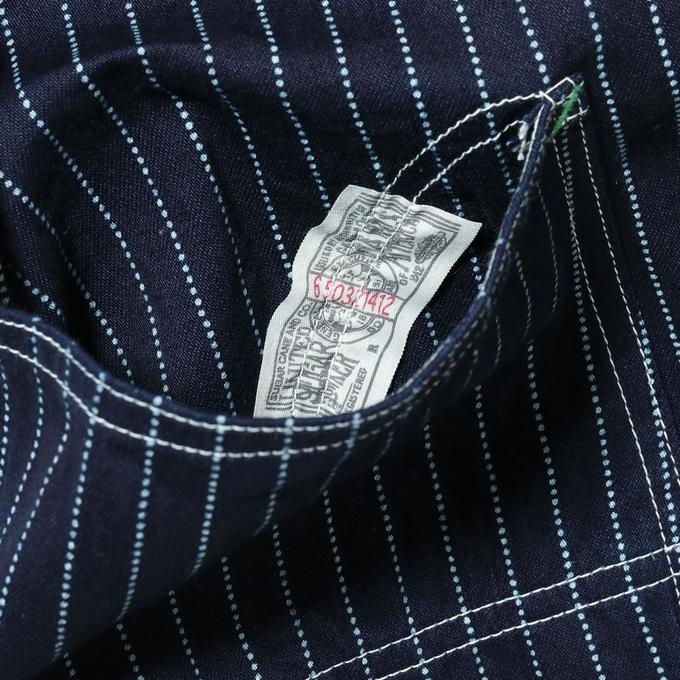 SUGAR CANE シュガーケーン SC15658 9oz. ウォバッシュ ストライプ