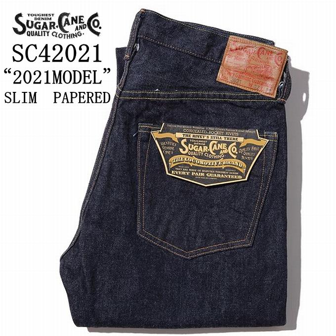SUGAR CANE シュガーケーン SC42021A 14.25oz デニム スリム SUGAR CANE シュガーケーン SC42021A 14.25oz デニム スリム