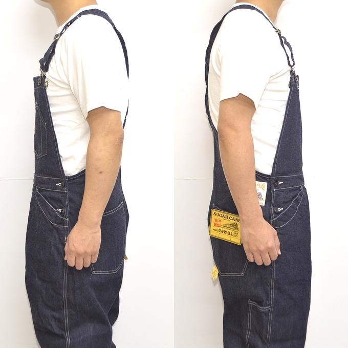 シュガーケーン SUGAR CANE SC42242 11oz ブルーデニム オーバーオール サロペット BLUE DENIM OVERALLS シュガーケーン SUGAR CANE SC42242 11oz ブルーデニム オーバーオール サロペット BLUE DENIM OVERALLS