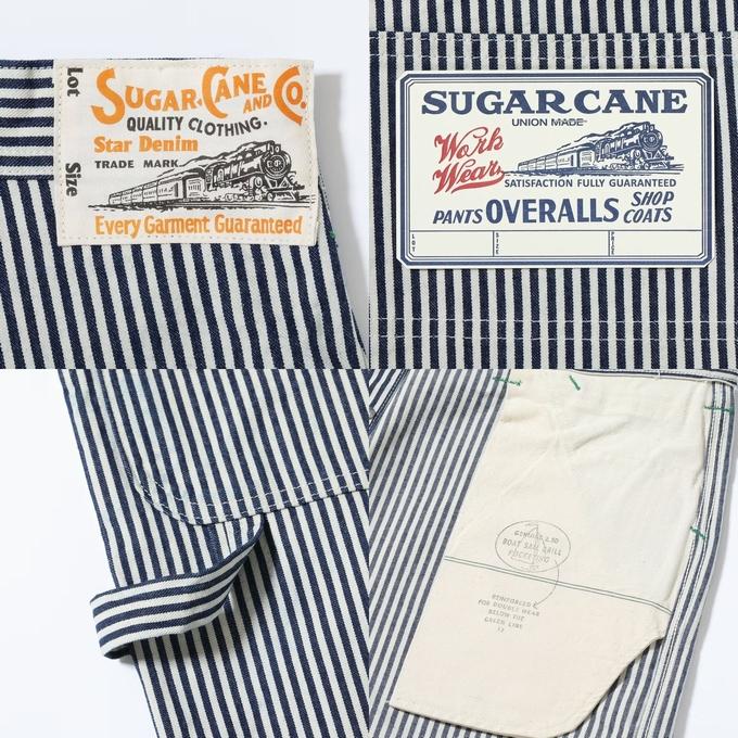SUGAR CANE シュガーケーン SC52566 11oz. ヒッコリー ストライプ