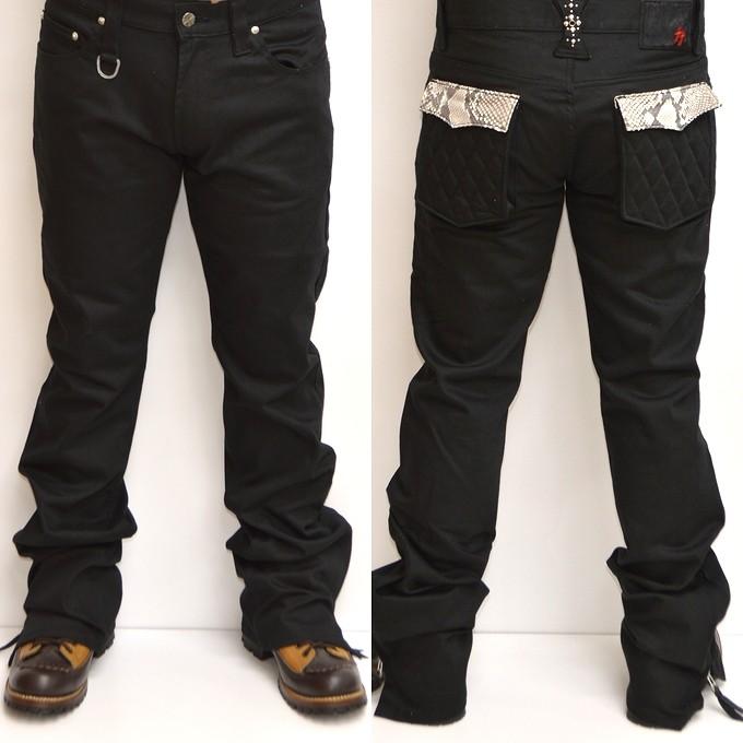 SKULL FLIGHT スカルフライト ボトムス パンツ TYPE2 PYTHON FLAP TYPE