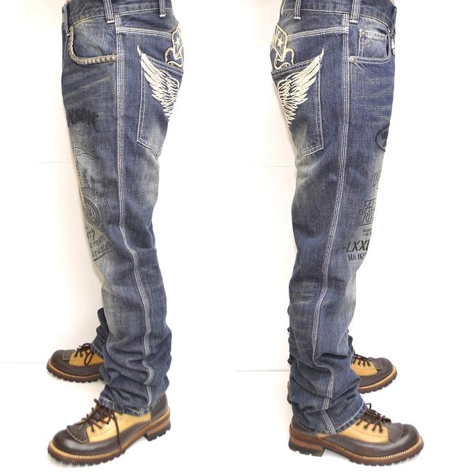 バンソン VANSON SP-B-33 デニムパンツ ジーンズ インディゴ色 
