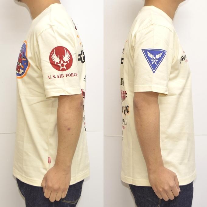 テッドマン TEDMAN TDSS-544 半袖Tシャツ 415thNight Fighter Squadron メンズ トップス｜americanbass｜09