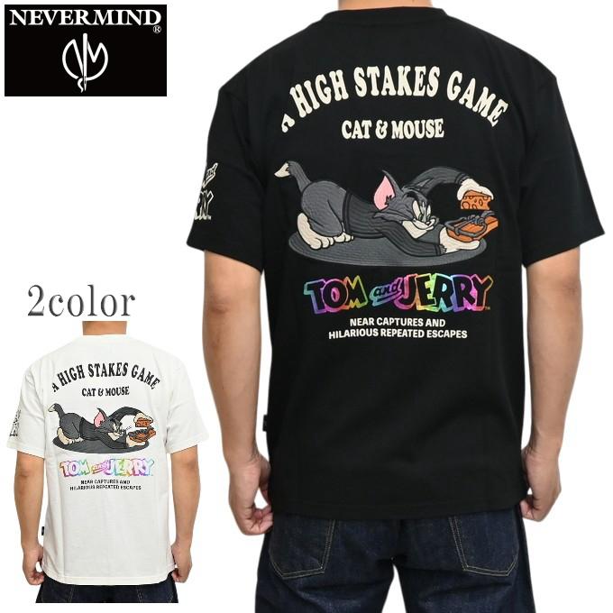 NEVER MIND ネバーマインド トムとジェリー TJN-2612 半袖Tシャツ