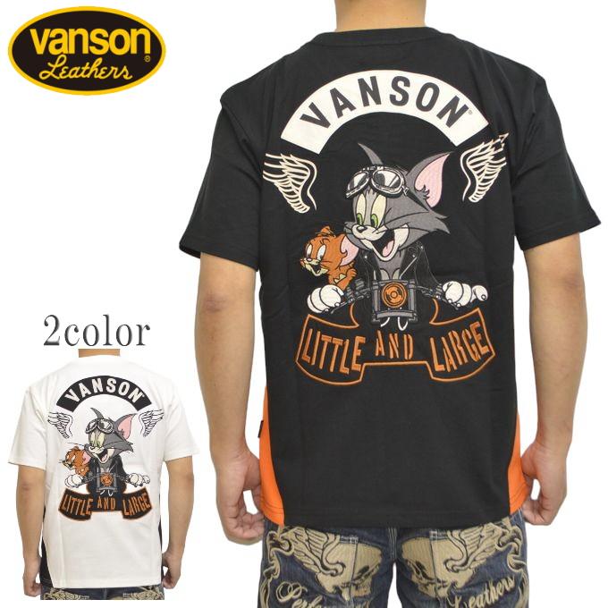 VANSON（バンソン） VANSON TOM and JERRY TJV-2418 半袖Tシャツ 天竺