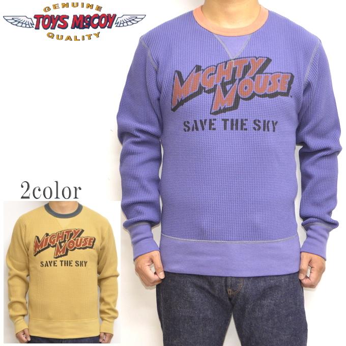TOYS McCOY トイズマッコイ TMC2145 長袖Tシャツ ビッグワッフル 