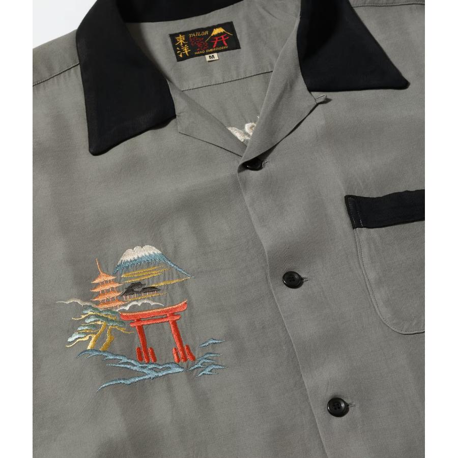 TAILOR TOYO テーラー東洋 Tailor Toyo TT39699 半袖シャツ 刺繍