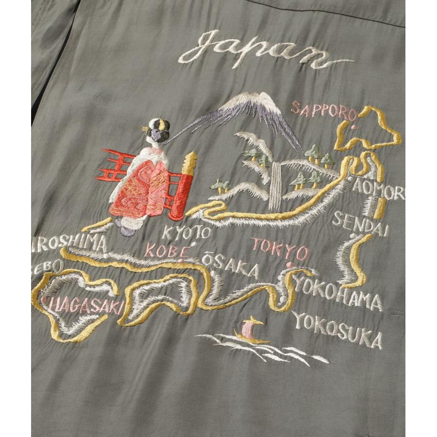スカジャン　スカシャツ ウエスタンジャケット 刺繍 TAILOR TOYO テーラー東洋 Tailor Toyo TT39699 半袖シャツ 刺繍