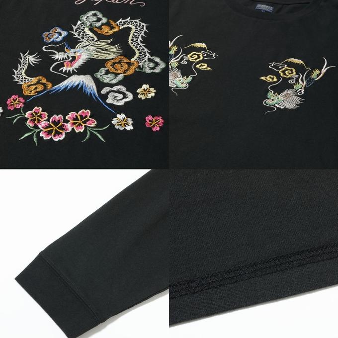 TAILOR TOYO テーラー東洋 Tailor Toyo TT69470 長袖Tシャツ 刺繍