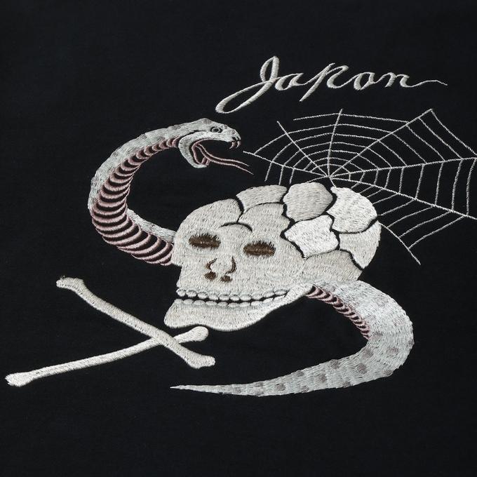 テーラー東洋 Tailor Toyo TT69650 スカ クルーネック スウェット シャツ SKULL & SNAKE トレーナー スカジャン テイラー東洋_6