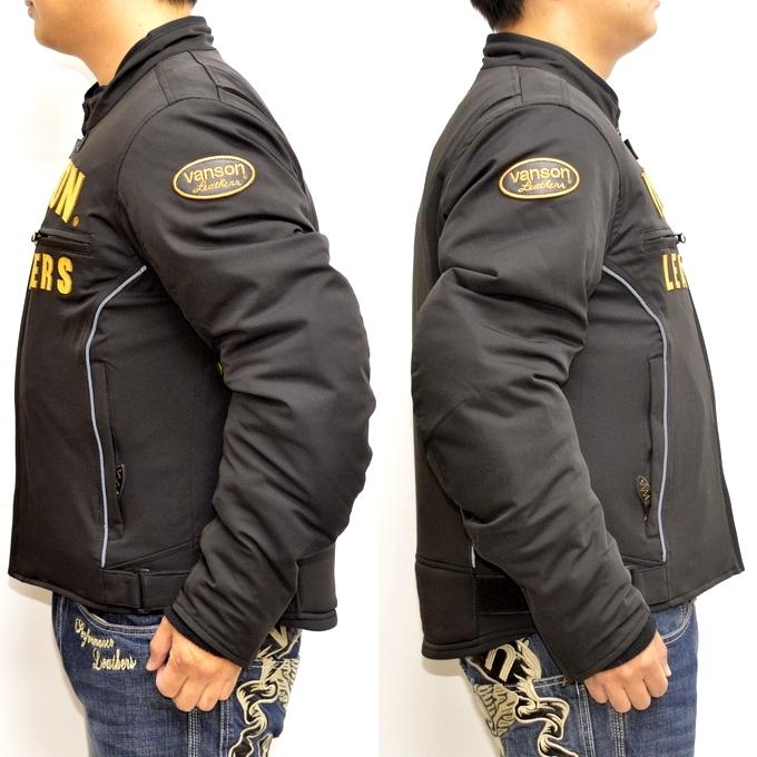 ポイント10倍 バンソン Vanson Vs122w ナイロンジャケット プロテクター入り Nylon Jacket メンズ バイク バイカー アウター 売り尽 Gestion Etechnologies Shop