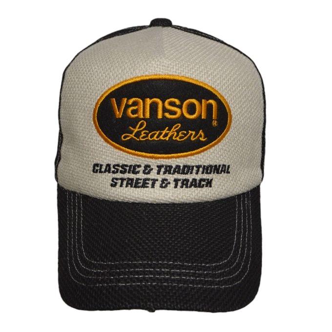 バンソン VANSON VS23701S メッシュキャップ 帽子 オーバルロゴ ヘンプ+メッシュ メンズ バイカー バイク｜americanbass｜08
