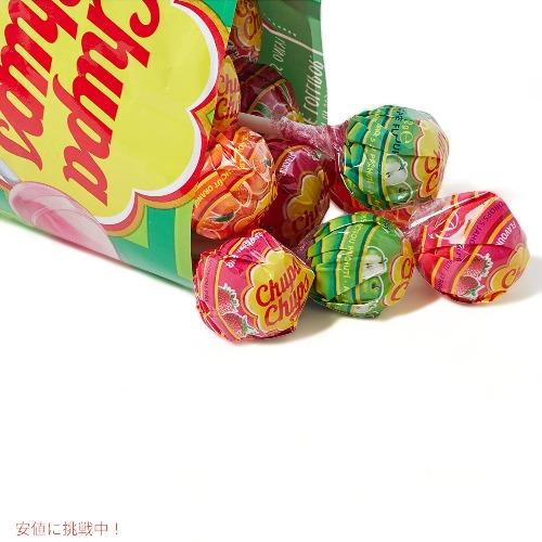 並行輸入品】チュッパチャプス ロリポップキャンディー フルーツ 120g