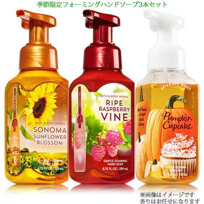 並行輸入品】【お楽しみセット】3本☆フォーミングハンドソープ 季節