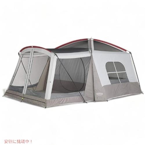 Wenzel Klondikeウェンゼル 2ルームテント・タープ 2回の使用 並行輸入品】ウェンゼル Wenzel Klondike クロンダイク 8人用 テント