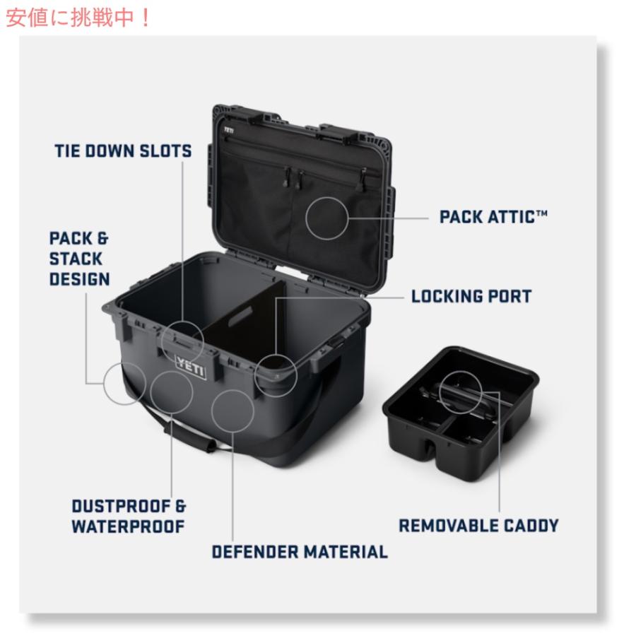 YETI イエティ ロードアウト ゴーボックス30 チャコール LoadOut YETI イエティ ロードアウト ゴーボックス30 チャコール LoadOut