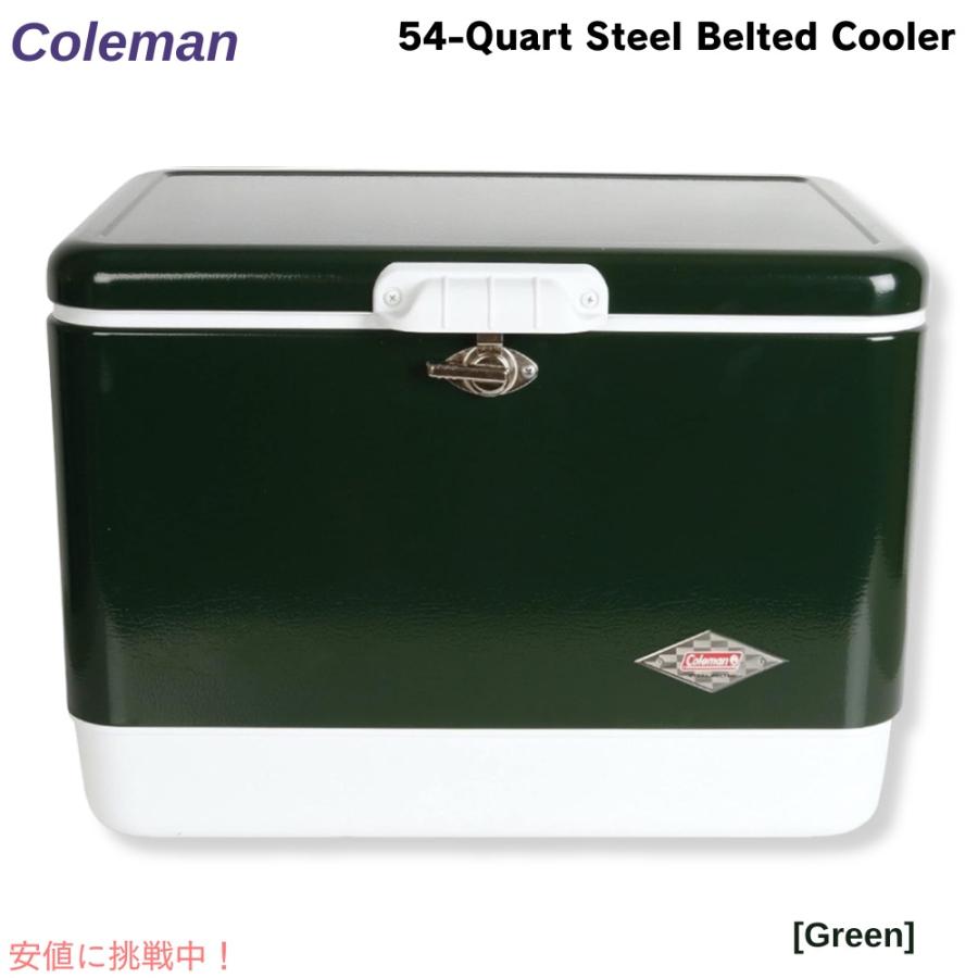 並行輸入品】Coleman コールマン 54QT スチールベルト クーラー 