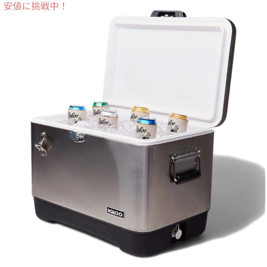 IGLOO 51L スチールクーラーボックス 楽天市場】【送料無料】IGLOO LEGACY スチールクーラーボックス 54QT