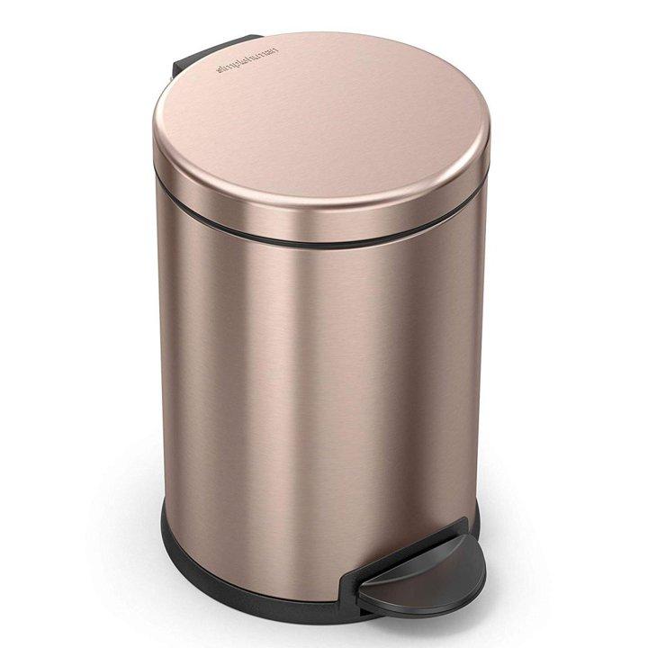 並行輸入品】ダストボックス ゴミ箱 コンパクト ステンレス 4.5L 