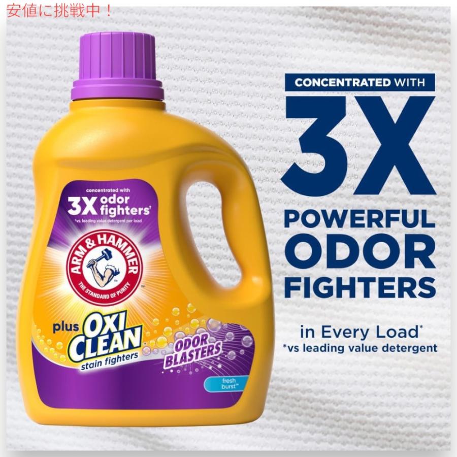 並行輸入品】アーム＆ハンマー Arm & Hammer 液体 洗濯洗剤 プラス