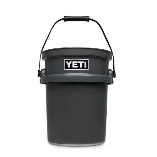 YETI ロードアウトバケツ(チャコール)フタベルト 小物入れ フルセット YETI（イエティ） 【並行輸入品】YETI ロードアウト バケツ 19リットル