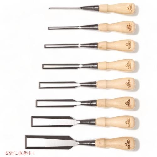 並行輸入品】スタンレー ノミ 8点セット Stanley 16-793 ポーチ付き