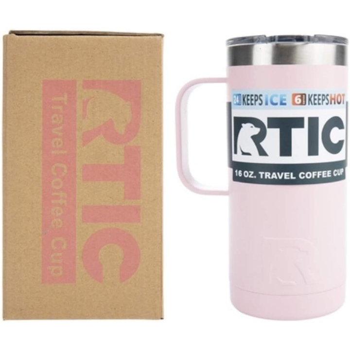 断熱 トラベルコーヒーカップ RTIC タンブラー 473ml フラミンゴ 断熱 トラベルコーヒーカップ RTIC タンブラー 473ml フラミンゴ