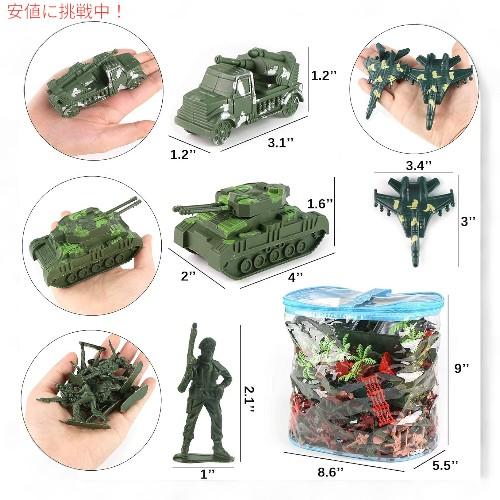並行輸入品】307ピース ミリタリーフィギュア セット 3 otters プレイ