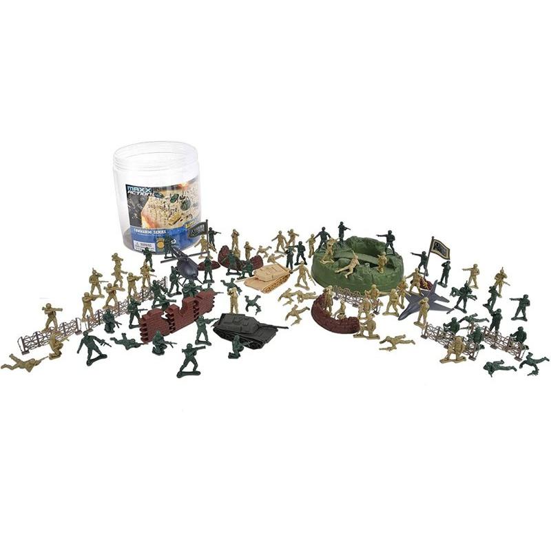 並行輸入品】エリートフォース 100ピース ミリタリーフィギュア セット