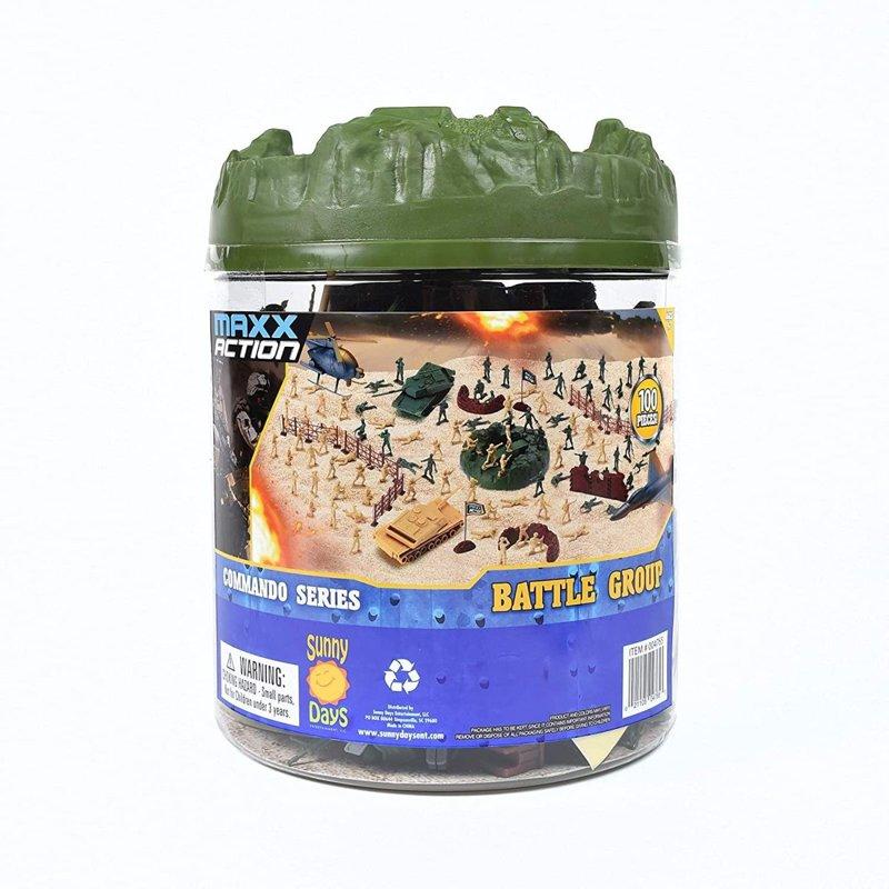 並行輸入品】エリートフォース 100ピース ミリタリーフィギュア セット